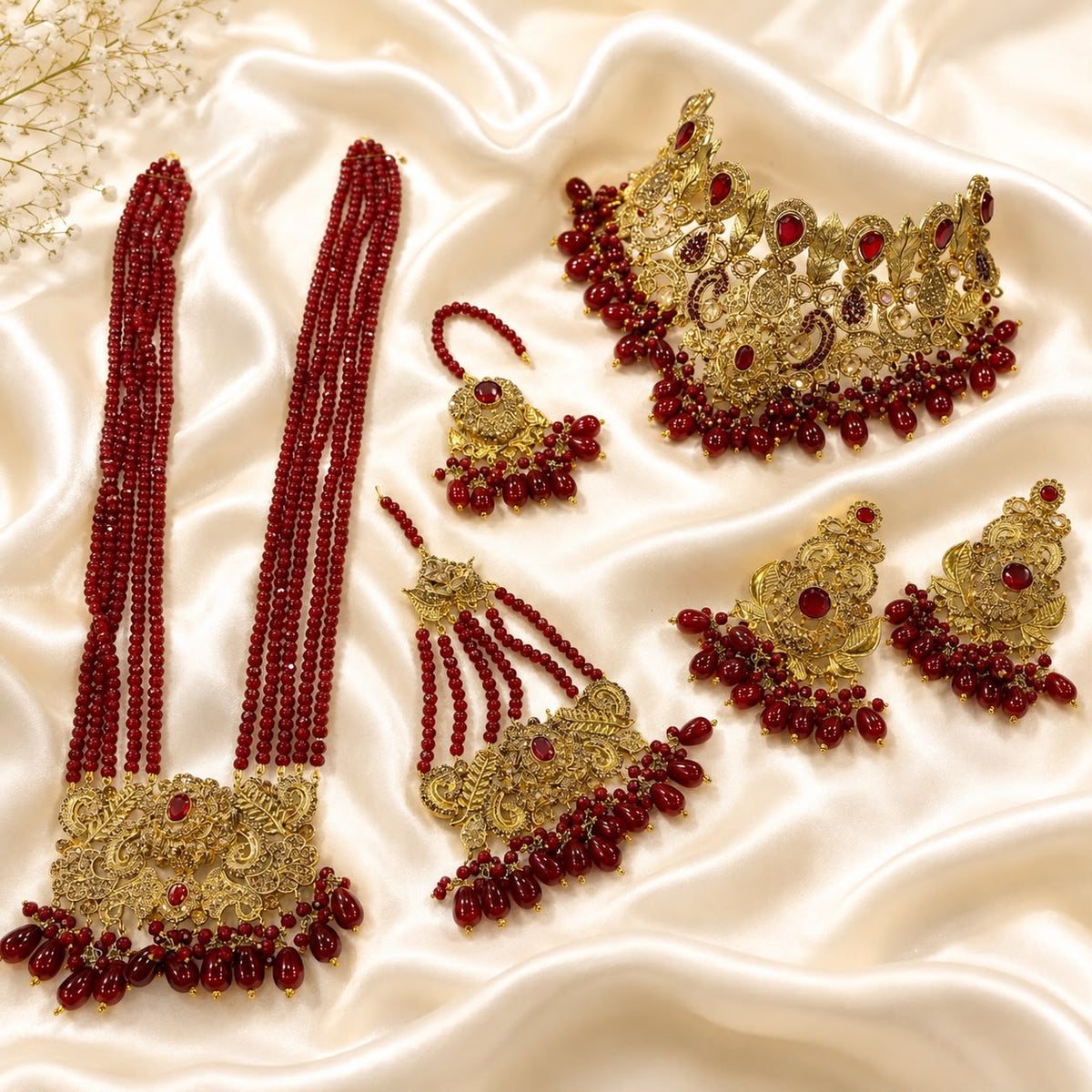 Bridal Jewellery complete Set-22
