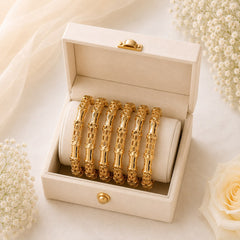 Gold Bangles-158 (Golden)