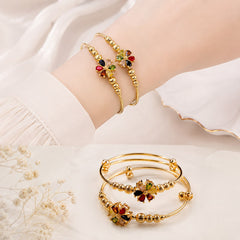 Adjustable Kashmiri Bangle-139 (Multi)