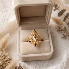 Gold Ring-287 (Golden)