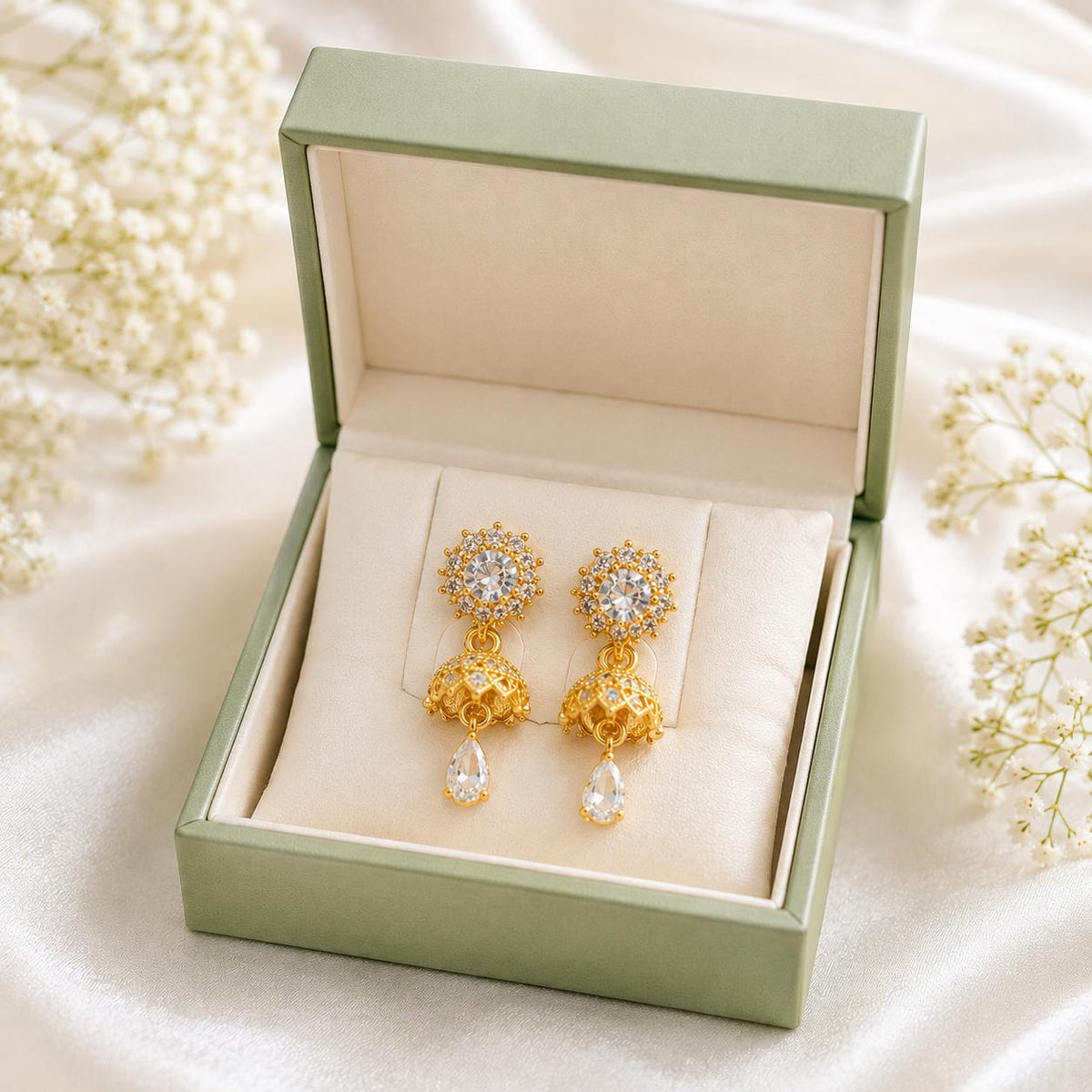 Zircon Jhumki-109