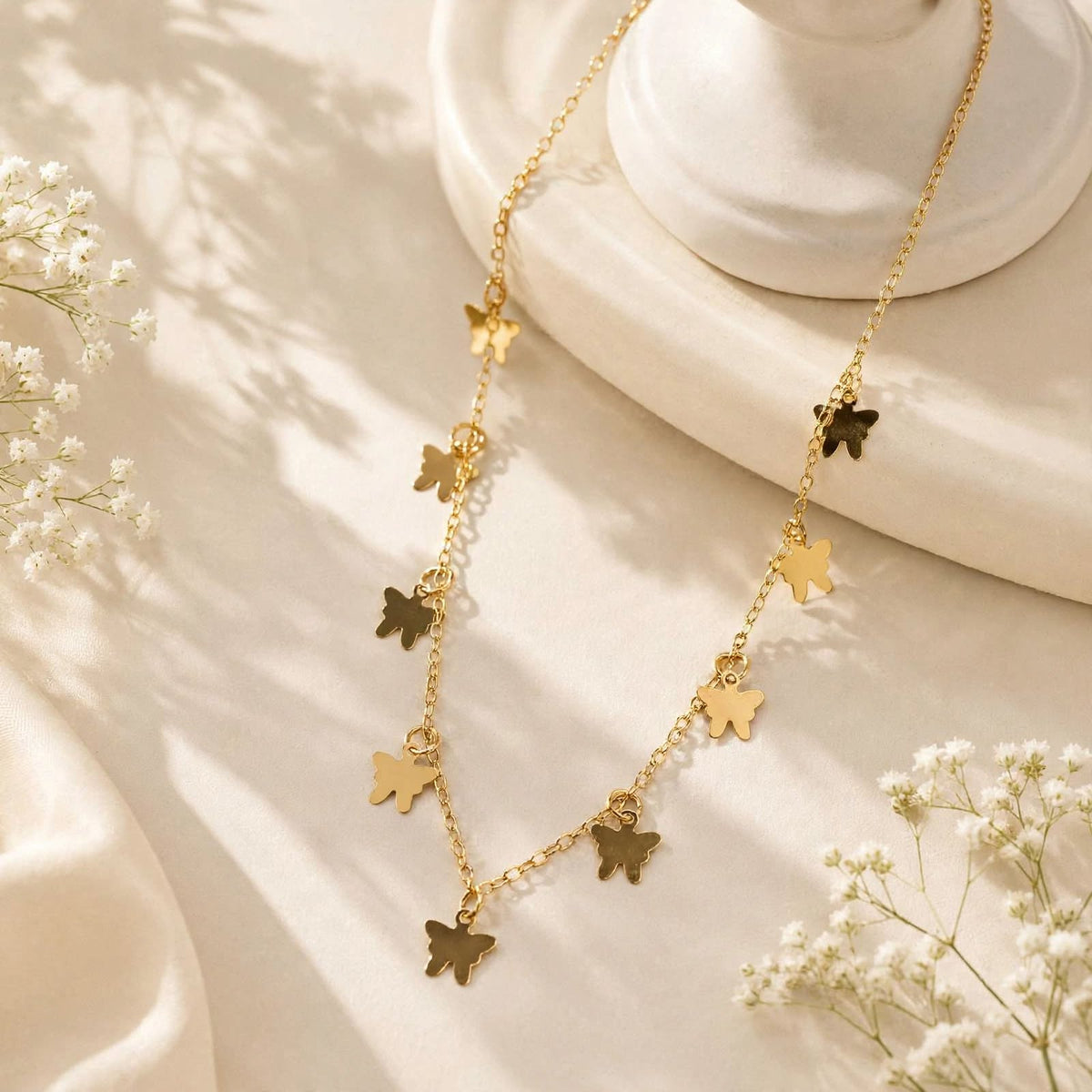 Stainless steel Gold Chain-191 (Golden)
