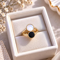Stainless Steel Ring-229 (Golden)