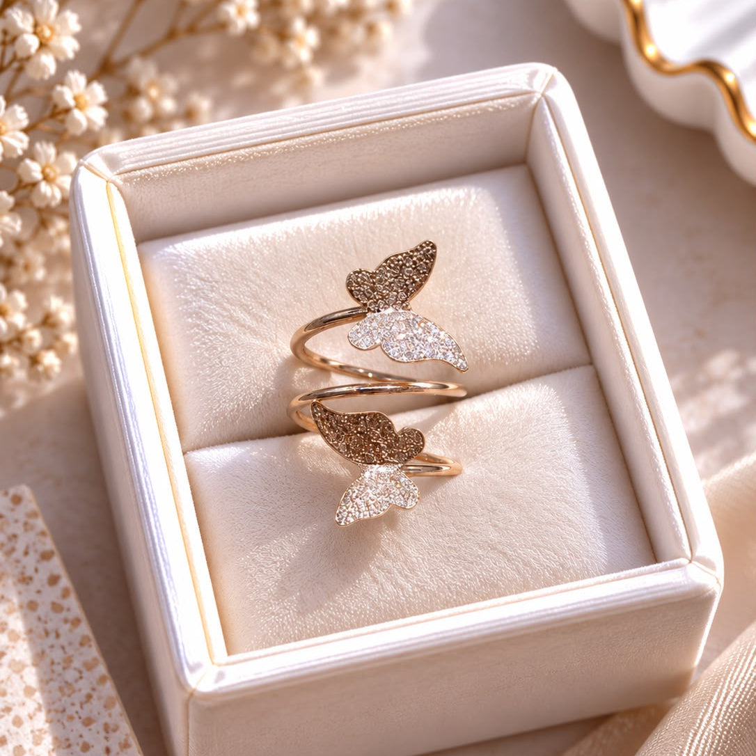 Butterfly Ring (Golden)