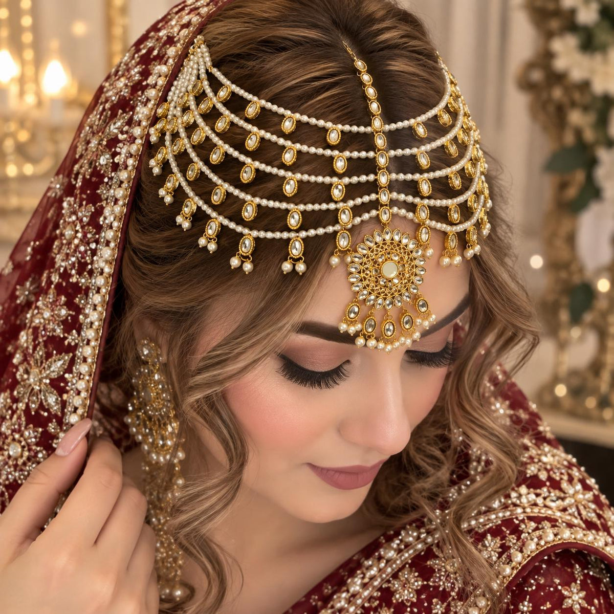 Kundan Mathapatti-30 (Pearl)