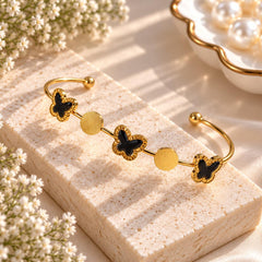 Stainless Steel Kara -43 (Golden)