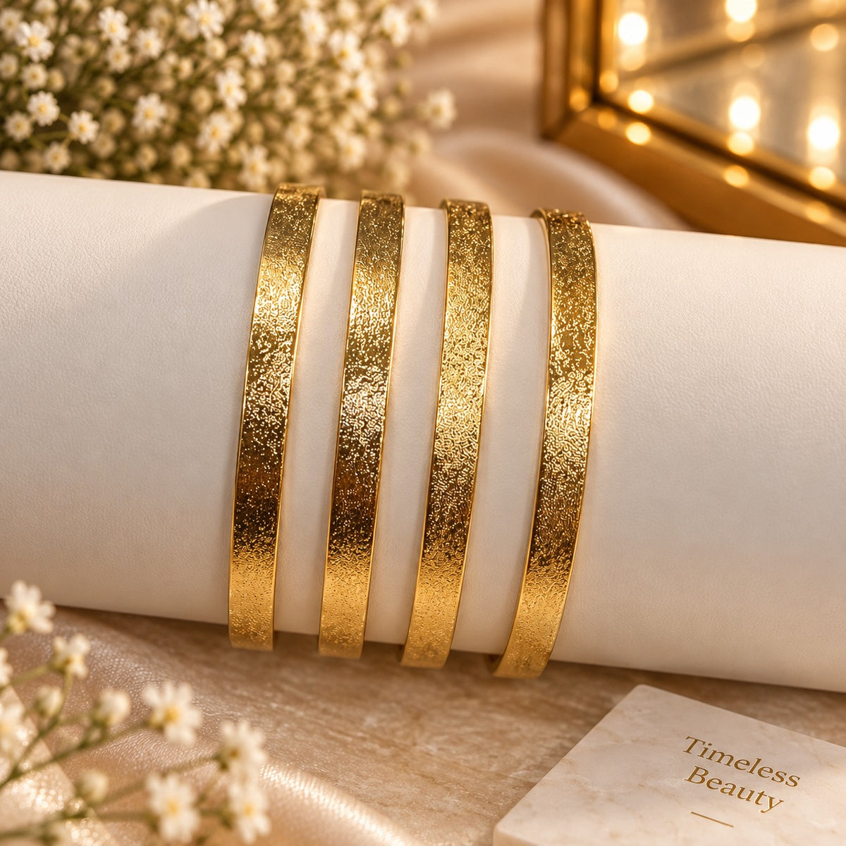 Gold Bangles-179 (Golden)