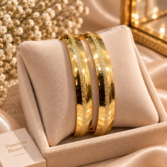 Gold Plated Kara Pair-59