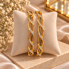 Gold Plated Kara Pair-60
