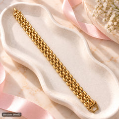 Stainless steel bracelet-30 (Golden)