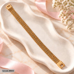 Stainless steel bracelet-28 (Golden)