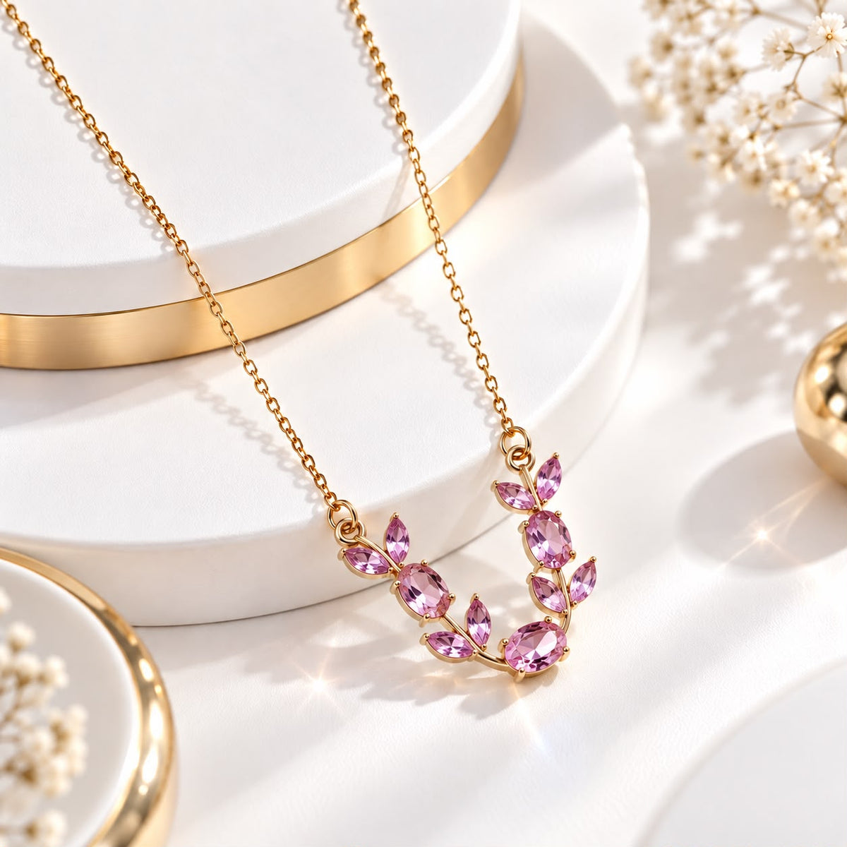 Tulip Pendant (Pink)