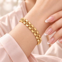 Stainless steel bracelet-26 (Golden)