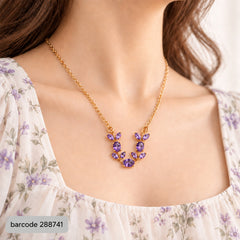Tulip Pendant (Purple)