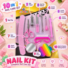 Complete Nail Care Kit-01 (Pink)