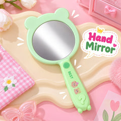 Bear Kids Hand Mirror-01 (Green)