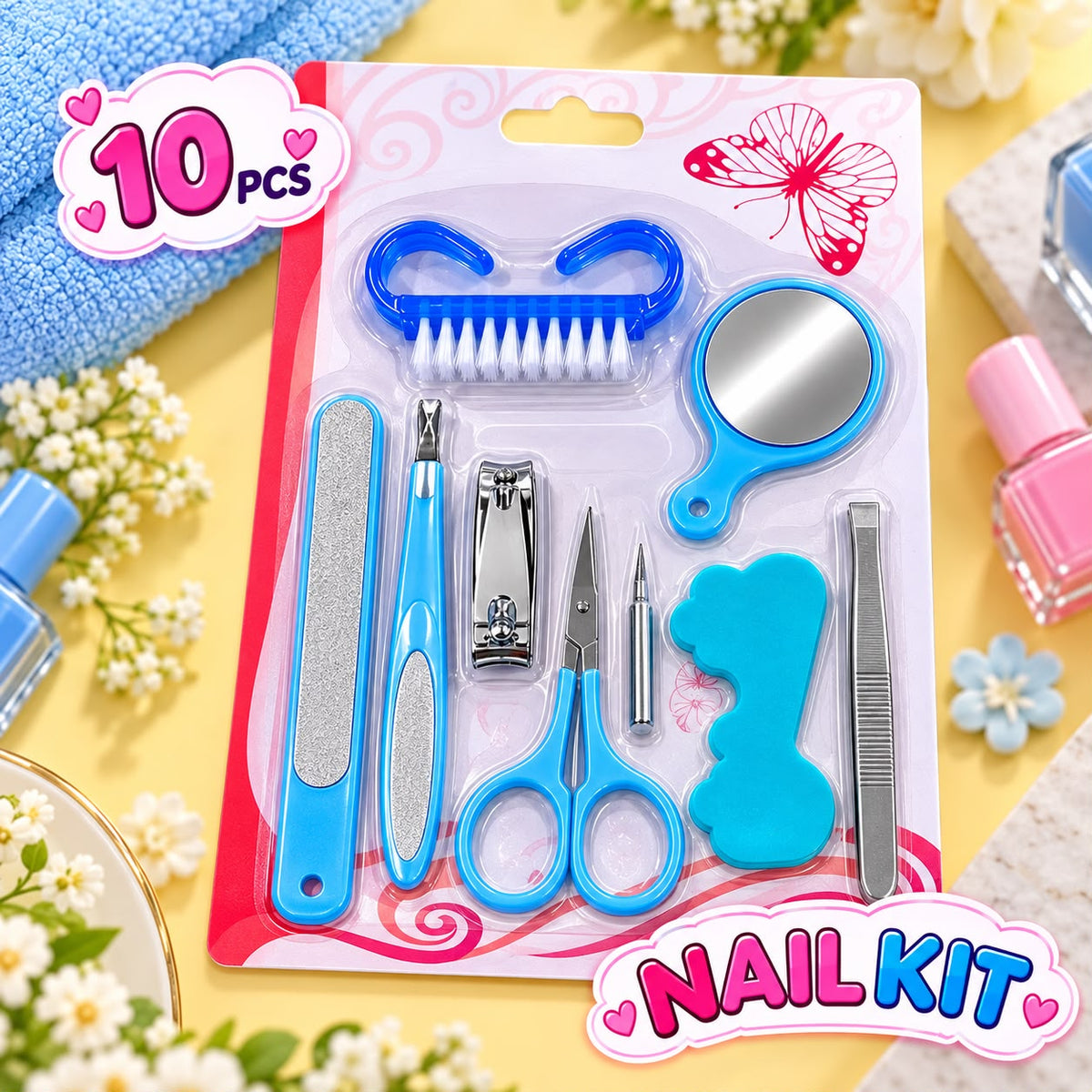 Complete Nail Care Kit-02 (Blue)