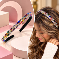 Crystal Beaded Headband (Multi)