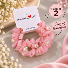 Pearl Beaded Pony (Pink)