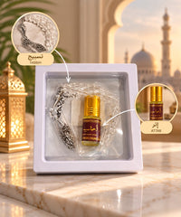 Tasbih with Attar Set (Purple)