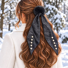 Furry Ponytail-04 (Black)