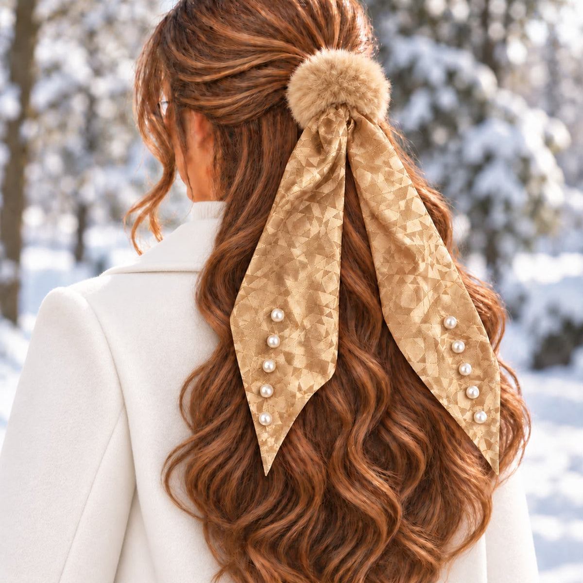 Furry Ponytail-04 (Brown)