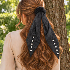 Furry Ponytail-05 (Black)