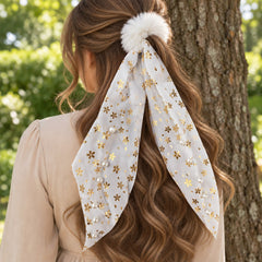 Furry Ponytail-05 (White)