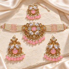 Turkish Choker Set-11 (Pink)