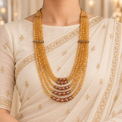 Layer Beaded Mala-03 (Golden)