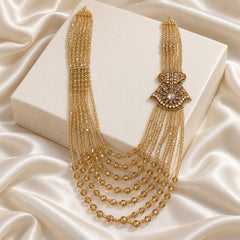 Layer Beaded Mala-04 (Golden)