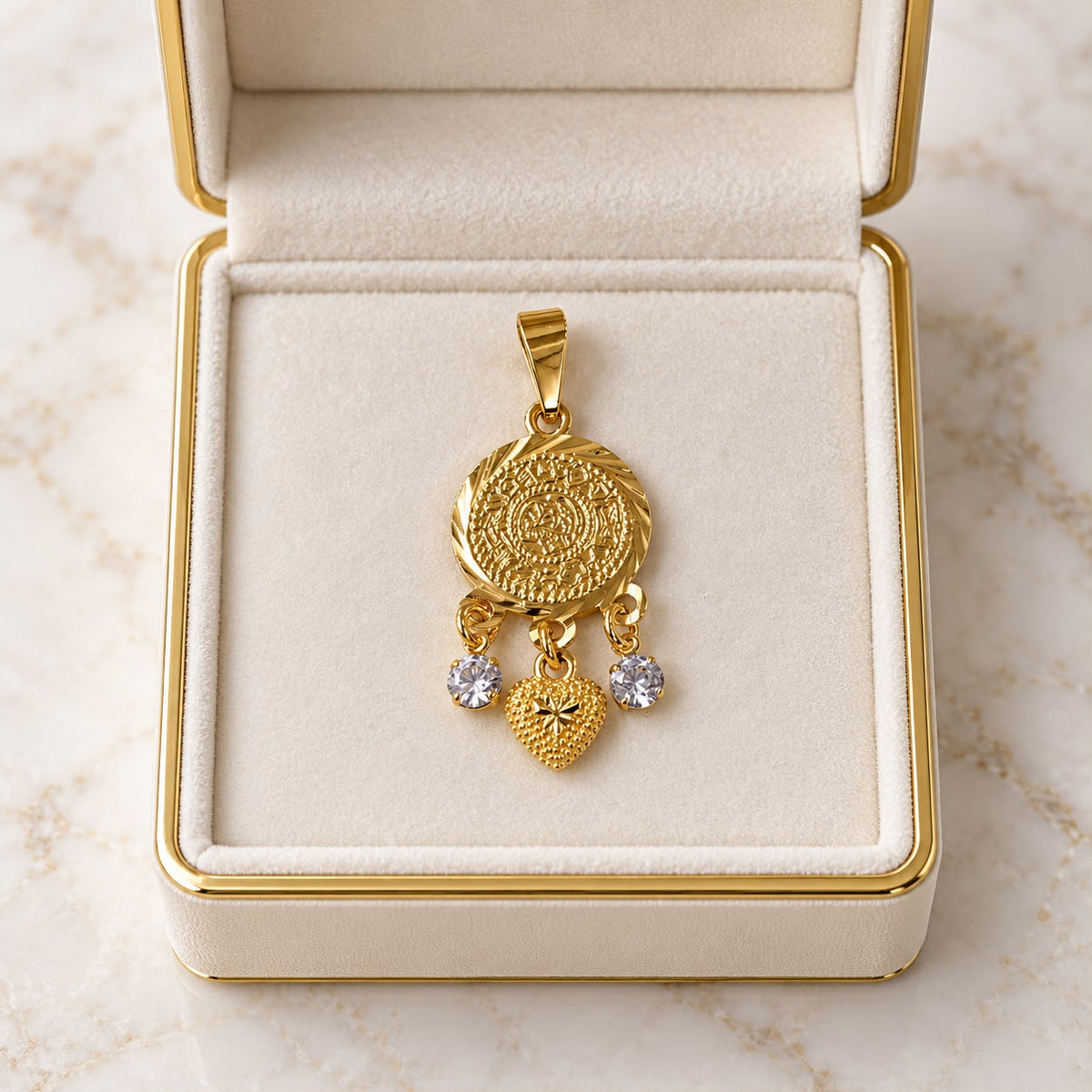 Gold Plated Locket (Golden)