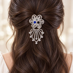 Rhinestone Hair Brooch-01 (Multi)