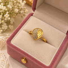 Zircon Ring-500 (Golden)