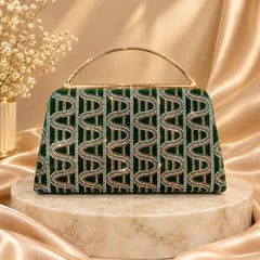 Fancy Clutch-10097 (Green)
