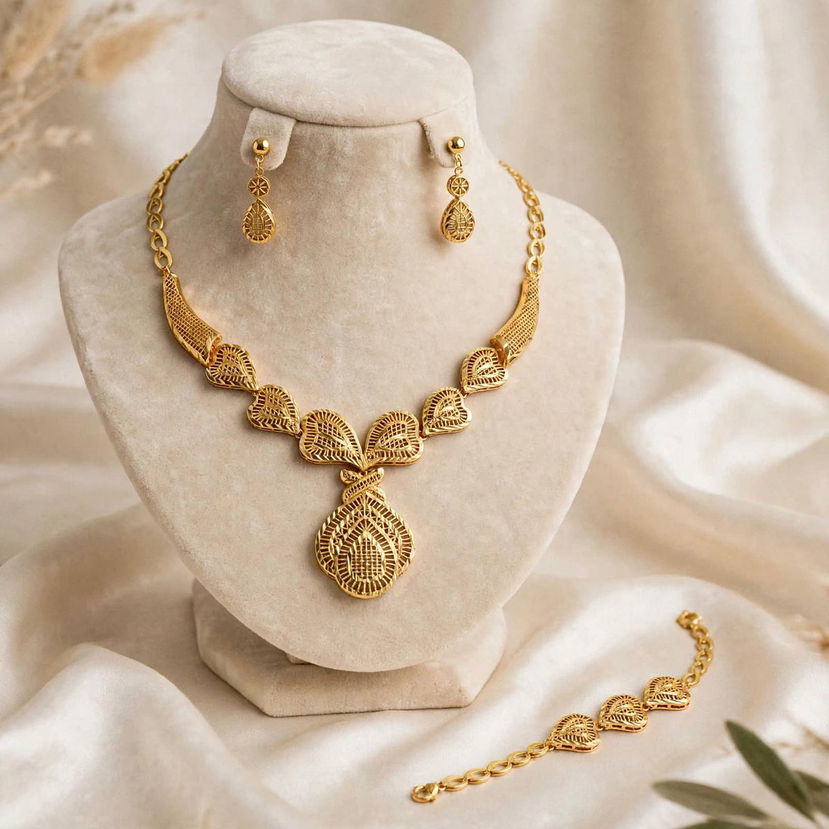 Gold Plated Madrasi Set -46