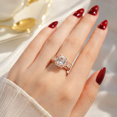 Zircon Ring-514 (Golden)