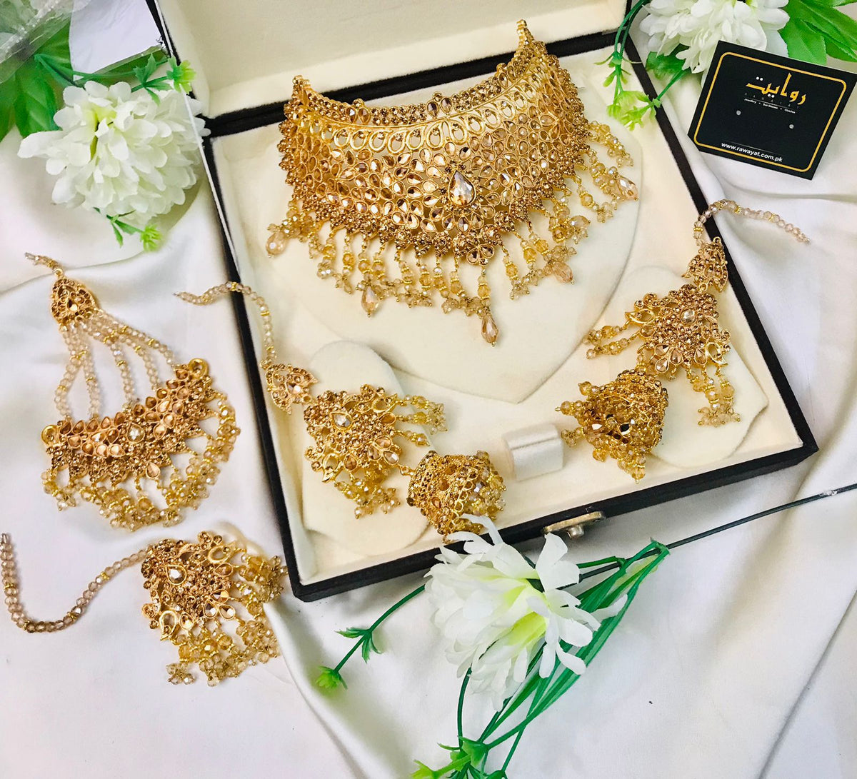 Bridal Set-54 (Golden)