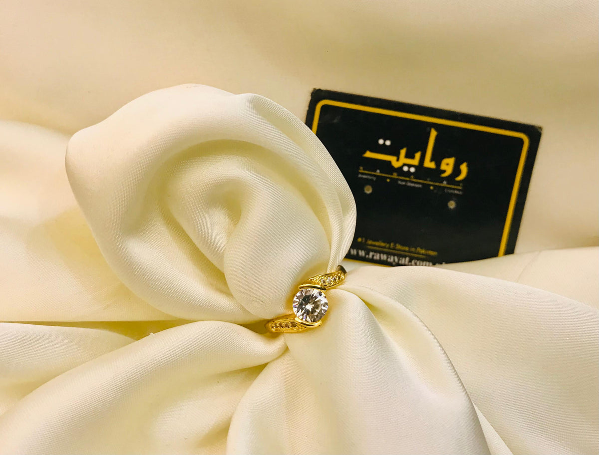 Zircon Ring-36 (White)