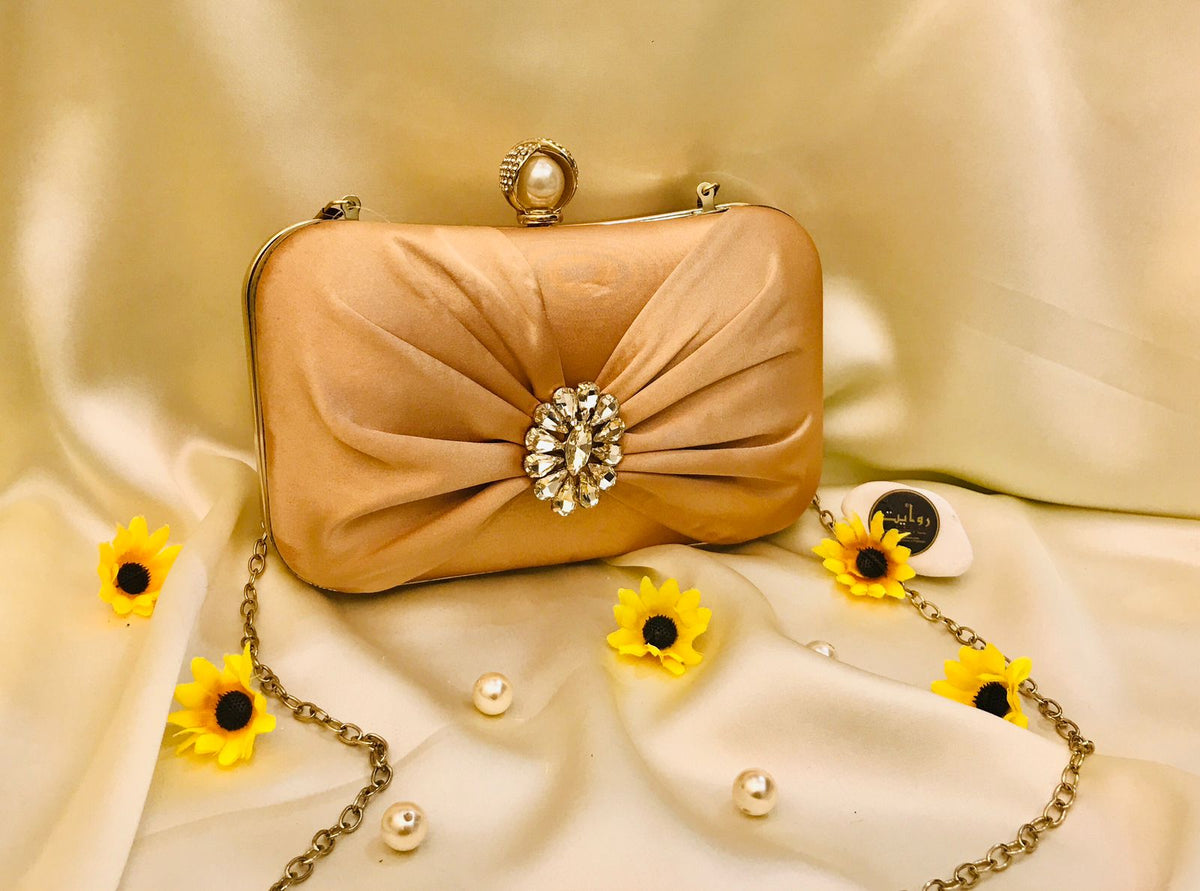 Fancy Clutch-1017 (Peach)