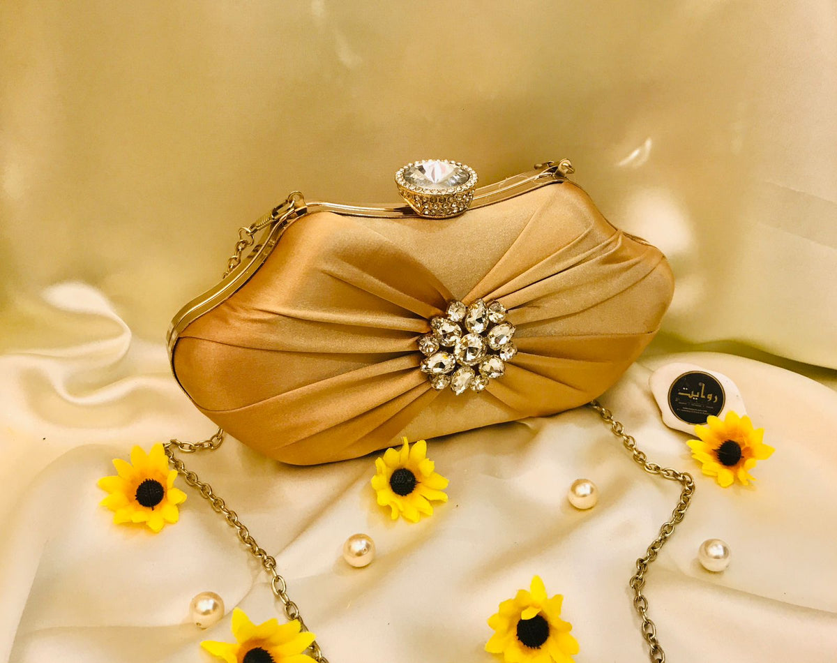 Fancy Clutch-1018 (Golden)