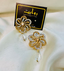 Fancy Earring-398 (Golden)
