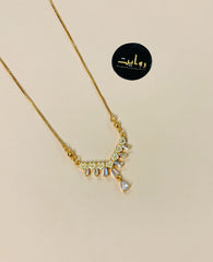 Zircon Pendant-198 (White)