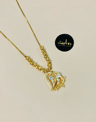Zircon Pendant-192 (Golden)