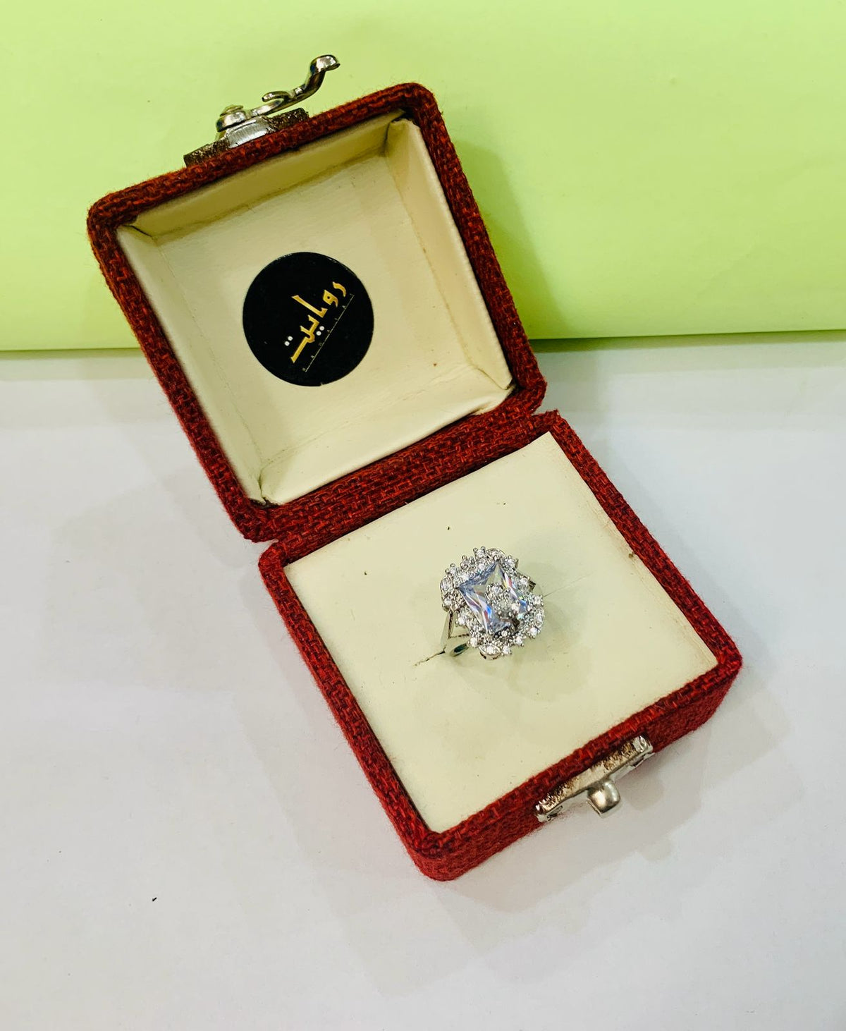 Zircon Ring-61 (Silver)
