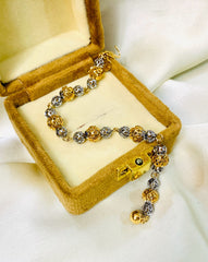 Bracelet-152 (Golden/Silver)