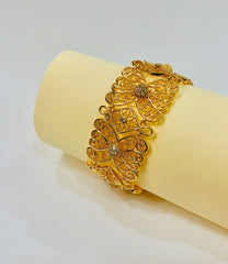 Zircon Bracelet-24 (Golden)
