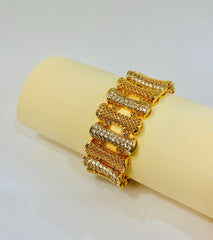 Zircon Bracelet-21 (Golden)