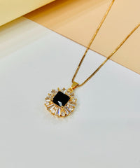 Zircon Pendant-238 (Black)