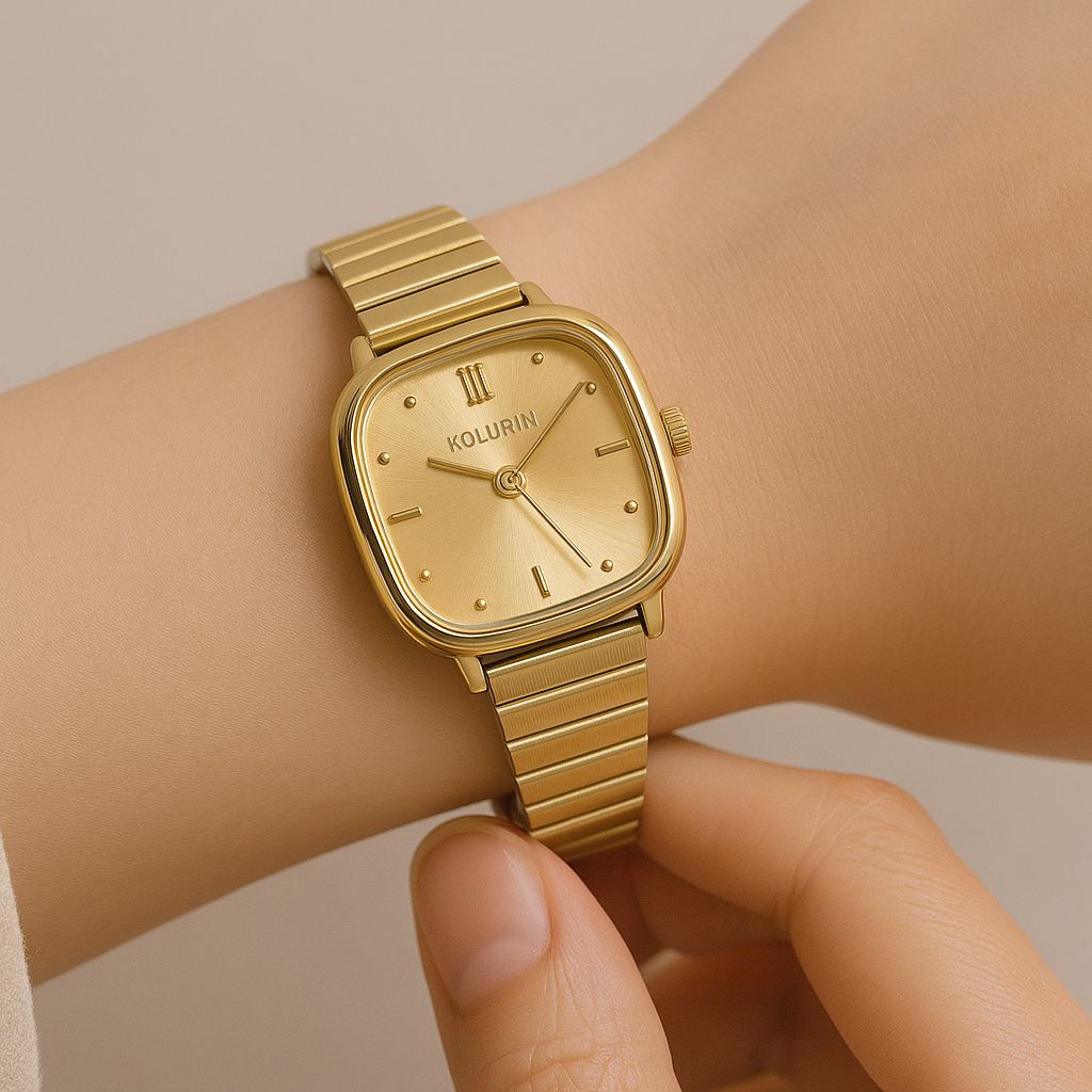 Rawayat Ladies Watch-22 (Golden)